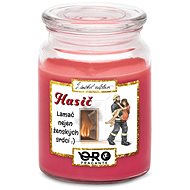 IMPAR Chocolate scented cherry candle - Fireman 500 g - Candle
