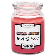 IMPAR Chocolate scented cherry candle - Firefighters 500 g - Candle