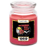 IMPAR Chocolate scented cherry candle - Fireman's sperm 500 g - Candle