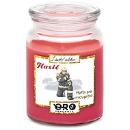 IMPAR Chocolate scented cherry candle - I burn for work 500 g - Candle