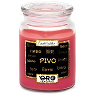 IMPAR Chocolate scented cherry candle - Peacock 500 g - Candle