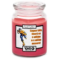 IMPAR Chocolate scented cherry candle - Super Dad 500 g - Candle