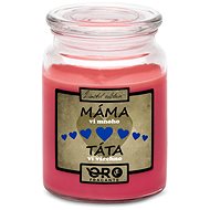 IMPAR Chocolate scented cherry candle - Dad knows everything 500 g - Candle