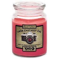 IMPAR Chocolate scented cherry candle - Stop Time 500 g - Candle