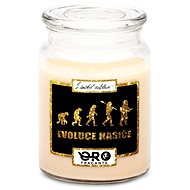 IMPAR Vanilla scented candle - Evolution - fireman 500 g - Candle