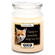 IMPAR Candle with vanilla scent - Fox - hunter 500 g - Candle