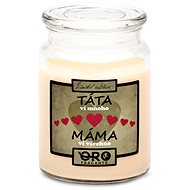 IMPAR Vanilla scented candle - Mum knows everything 500 g - Candle