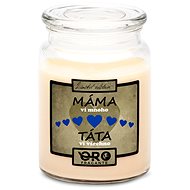 IMPAR Vanilla scented candle - Dad knows everything 500 g - Candle