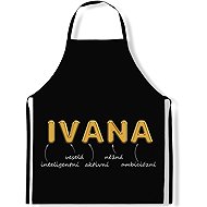 IMPAR Apron Women's names Gold, Ivana - Apron