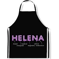 IMPAR Apron Women's names Neon, Helena - Apron