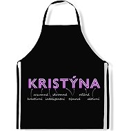 IMPAR Apron Women's names Neon, Kristýna - Apron