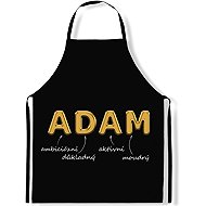 IMPAR Apron Men's names Gold, Adam - Apron