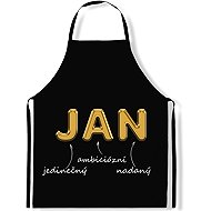 IMPAR Apron Men's names Gold, Jan - Apron