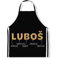 IMPAR Apron Men's names Gold, Luboš - Apron