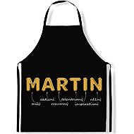 IMPAR Apron Men's names Gold, Martin - Apron