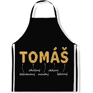 IMPAR Apron Men's names Gold, Tomas - Apron