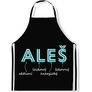 IMPAR Apron Men's names Neon, Ales - Apron