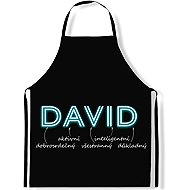 IMPAR Apron Men's names Neon, David - Apron