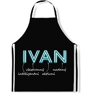 IMPAR Apron Men's names Neon, Ivan - Apron