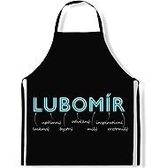IMPAR Apron Men's names Neon, Lubomir - Apron