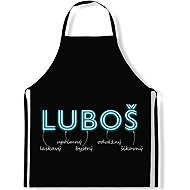IMPAR Apron Men's names Neon, Luboš - Apron