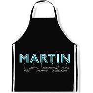 IMPAR Apron Men's names Neon, Martin - Apron