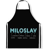 IMPAR Apron Men's names Neon, Miloslav - Apron