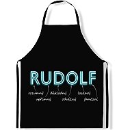 IMPAR Apron Men's names Neon, Rudolf - Apron