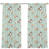 IMPAR Curtains, 140 × 250 cm, bear friends - Drape
