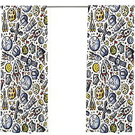 IMPAR Curtains, 140 × 250 cm, space - Drape