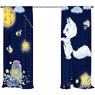 IMPAR Curtains, 140 × 250 cm, white fox - Drape