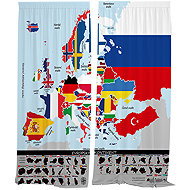 IMPAR Curtains, 140 × 250 cm, capital city - Drape