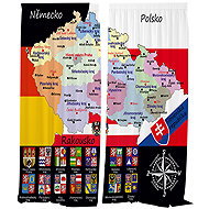 IMPAR Curtains, 140 × 250 cm, Czech cities - Drape