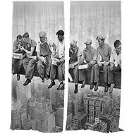 IMPAR Curtains Workers on traverse,140 × 250 cm - Drape