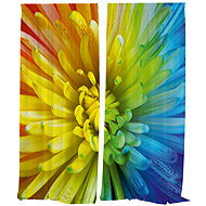 IMPAR Curtains Rainbow flower,140 × 250 cm - Drape