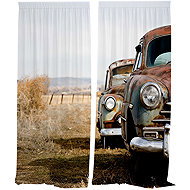 IMPAR Car wreck curtains,140 × 250 cm - Drape