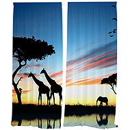 IMPAR Curtains Night safari,140 × 250 cm - Drape