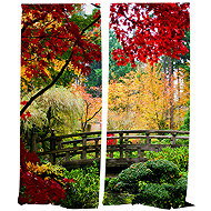 IMPAR Autumn park curtains,140 × 250 cm - Drape
