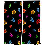 IMPAR Curtains coloured fish,140 × 250 cm - Drape
