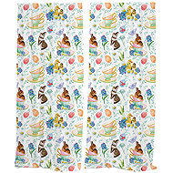 IMPAR Curtains Easter bunnies,140 × 250 cm - Drape
