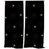 IMPAR Curtains Spiderweb Gold,140 × 250 cm - Drape
