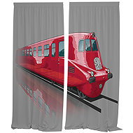 IMPAR Curtains Slovak Strela,140 × 250 cm - Drape