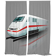 IMPAR Curtains Ice 1,140 × 250 cm - Drape