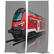 IMPAR Curtains Skoda 109E,140 × 250 cm - Drape