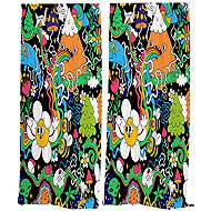 IMPAR Curtains Psychedelic world,140 × 250 cm - Drape