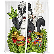 IMPAR Curtains Skunk haze,140 × 250 cm - Drape