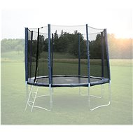 GoodJump Trampoline net 366 cm - PVC - for 8 tubes - blue - Protective Net