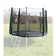 GoodJump Protective net for trampoline 366 cm - PVC - for 8 tubes - green - Protective Net