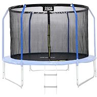 GoodJump Protective net for trampoline 400 cm - INSIDE - for 8 tubes - black - Protective Net