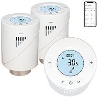 3x Immax NEO Smart termosztatikus fej Zigbee 3.0 - Termosztátfej